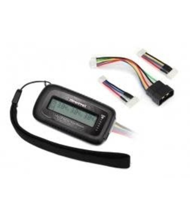 LiPo cell voltage checker/balancer (includes #2938X adapter for Traxxas iD batte TRX2968X