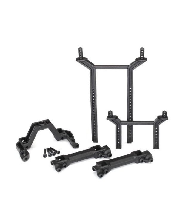 Body mounts & posts front & rear (complete set) TRX8215