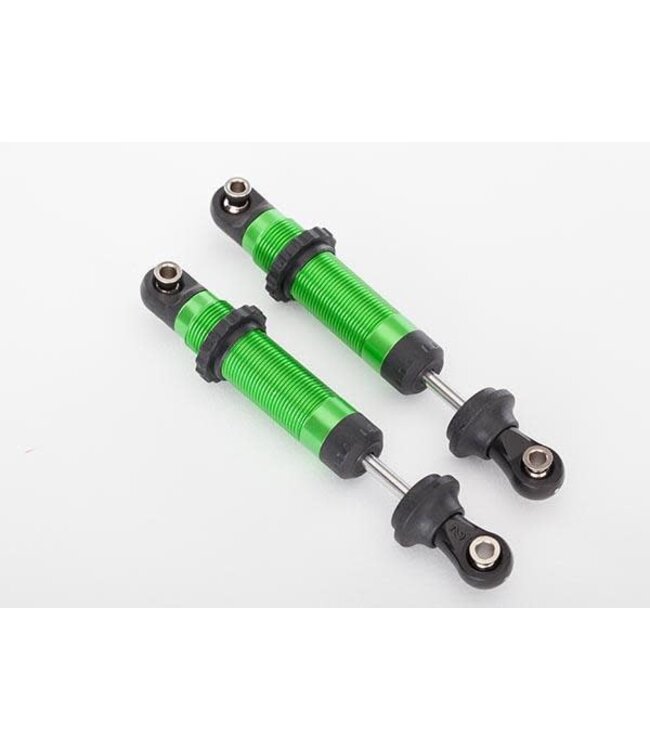 Shocks GTS aluminum (green-anodized) (assembled with spring retainer) TRX8260G