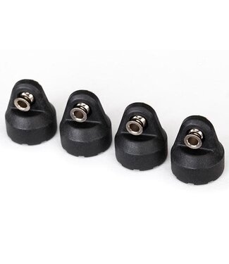 Traxxas Shock caps (black) (4) (assembled with hollow balls) TRX8361