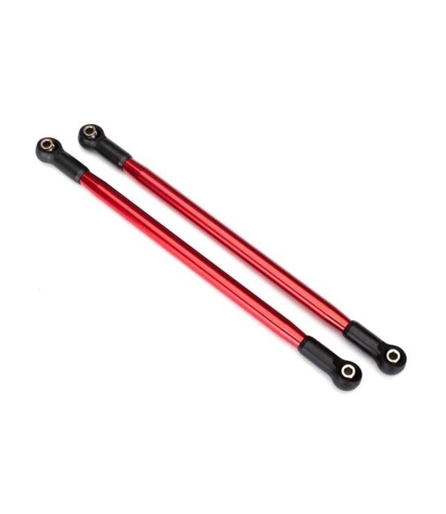 Suspension link rear (upper) (aluminum red-anodized) (10x206mm center to center) TRX8542R