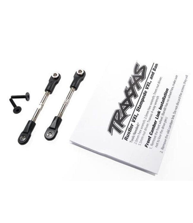 Turnbuckles camber link 47mm (67mm center to center) front TRX2444