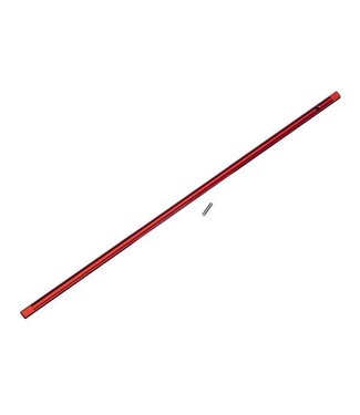 Traxxas Driveshaft center aluminum with pin red TRX8355R