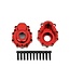 Traxxas Portal housings outer 6061-T6 aluminum (red-anodized) TRX8251R