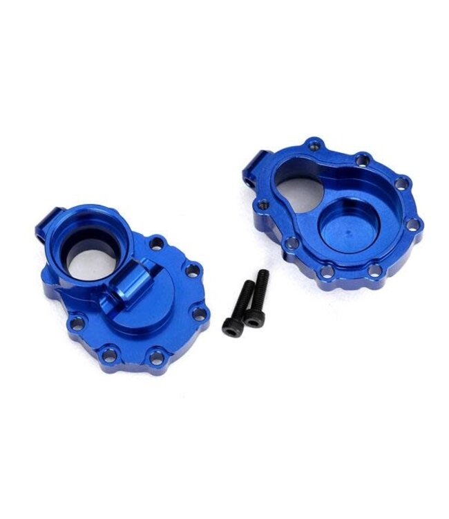 Portal housings. inner (rear) 6061-T6 aluminum (blue-anodized) (2) TRX8253X