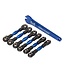 Traxxas Turnbuckles aluminum (blue-anodized) camber links (front) (2) camber links rear steering links (2) TRX8341X