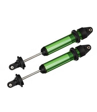 Traxxas Shocks GTX aluminum green-anodized (fully assembled w/o springs) (2) TRX7761G