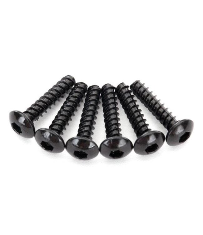 Screws 2.6x12mm button-head self-tapping (hex drive) (6) TRX8299