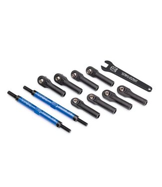 Traxxas Toe links E-Revo VXL TUBES (blue-anodized) 7075-T6 aluminum TRX8638