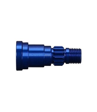 Traxxas Stub axle aluminum (blue-anodized) (1) (use only with #7750) TRX7768