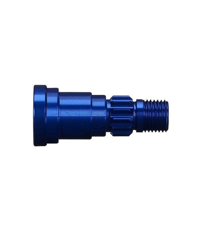 Stub axle aluminum (blue-anodized) (1) (use only with #7750) TRX7768