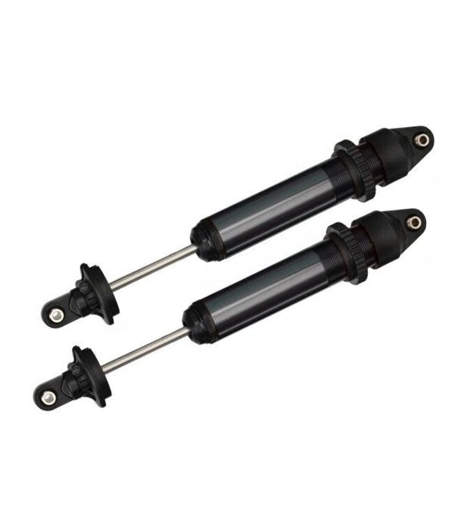 Shocks GTX aluminum black-anodized (fully assembled w/o springs) (2) TRX7761A