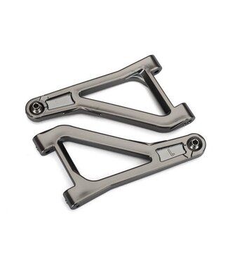 Traxxas Suspension arms upper left & right (satin black chrome-plated) (assembled with hollow balls TRX8531X