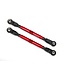 Traxxas Toe links front Unlimited Desert Racer (TUBES red-anodized 7075-T6 aluminum TRX8547R