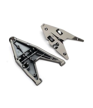 Traxxas Suspension arm lower right with arm insert (satin black chrome-plated) TRX8533X