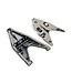 Traxxas Suspension arm lower right with arm insert (satin black chrome-plated) TRX8533X