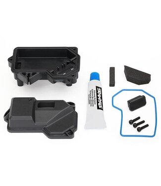 Traxxas Box receiver (sealed) (steering servo mount) TRX8324