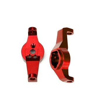 Traxxas Caster blocks 6061-T6 aluminum (red-anodized) left and right TRX8232R