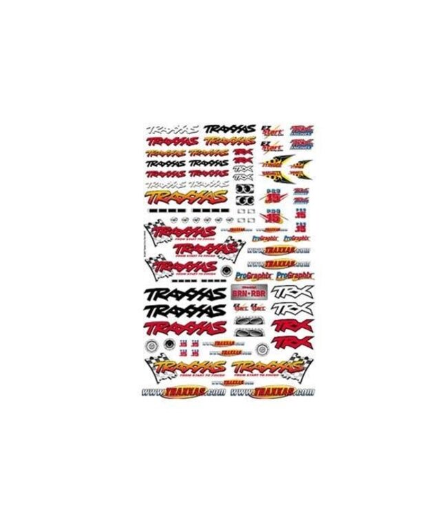 Official Traxxas Decals (6-Col TRX9950