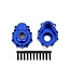 Traxxas Portal housings outer 6061-T6 aluminum (blue-anodized)  TRX8251X