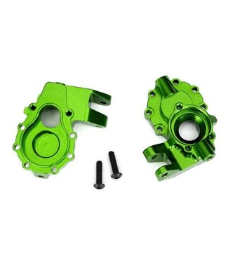 Traxxas Portal housings inner (front) 6061-T6 aluminum (green-anodized) (2) TRX8252G