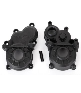 Traxxas Gearbox halves (front & rear) with idler gear shaft TRX8691