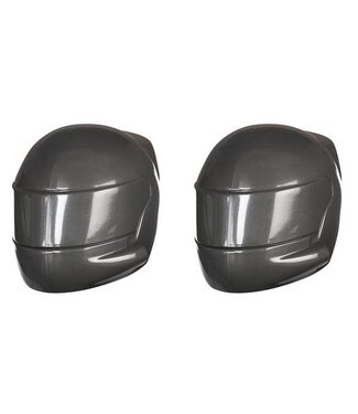 Traxxas Driver helmet grey (2) TRX8518