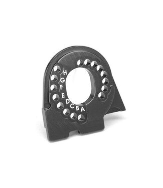 Traxxas Motor mount plate TRX-4 6061-T6 alumininum (charcoal gray-anodized) TRX8290A