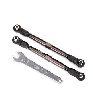 Traxxas Toe links front Unlimited Desert Racer (TUBES dark titanium anodized 7075-T6 TRX8547A