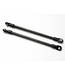 Traxxas Push rod (steel) (assembled with rod ends) (2) (black) TRX5319