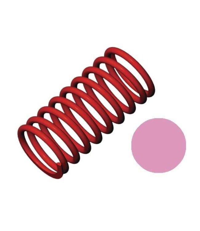 Spring shock (red) (GTR) (5.4 rate pink) TRX5443