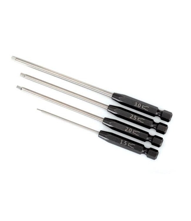 Traxxas Speed Bit Set hex driver 4-piece straight (1.5mm 2.0mm 2.5mm 3.0mm)  TRX8715X