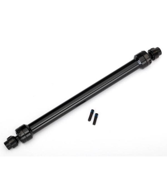 Driveshaft center rear 6061-T6 aluminum (black-anodized) (fully assembled) TRX8555