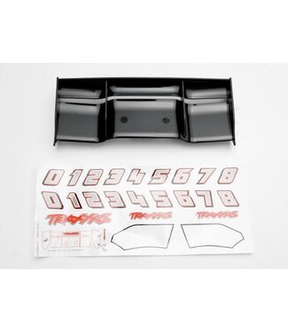 Traxxas Wing Revo (black)/ decal sheet TRX5446