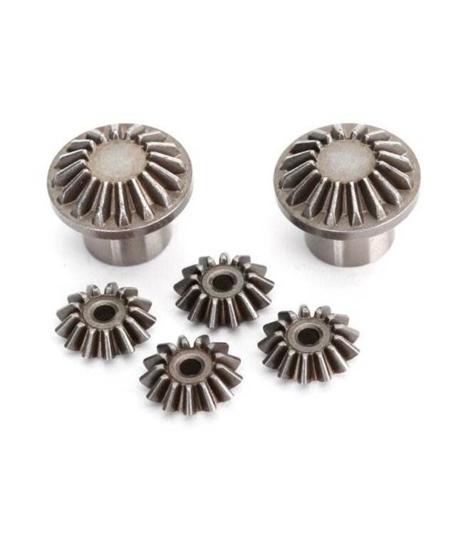 Gear set differential (front) (output gears (2) and spider gears (4)) TRX8582