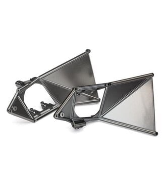 Traxxas Mounts suspension arm upper front left & right (satin black chrome-plated) TRX8531X