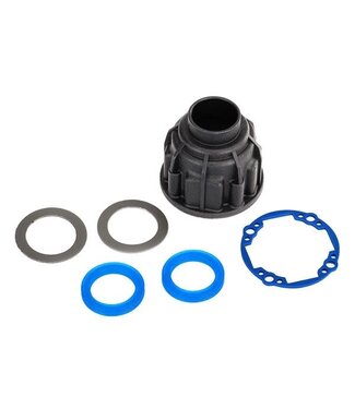 Traxxas Carrier differential (front or center) with x-ring gaskets (2) ring gear gasket (1) TRX8581