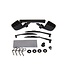 Traxxas Mirrors side black (left & right) with o-rings (4) and windshield wipers TRX8817