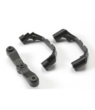 Traxxas Mount. steering arm/ steering stops (2) (lower hinge pin ret. TRX5343X