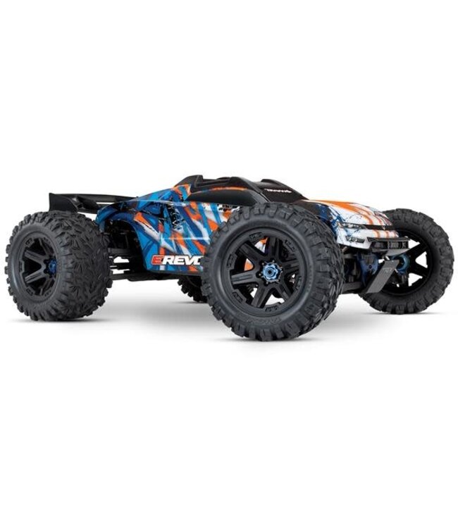 Traxxas E-Revo 2 VXL-6S TQI TSM Oranje TRX86086-4O