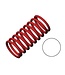 Traxxas Spring shock (red) (GTR) (2.9 rate white) (1 pair) TRX5436