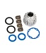 Traxxas Carrier differential aluminum (front or center) with x-ring gaskets (2) and ring gear TRX8581X