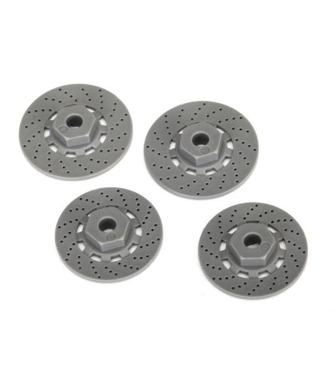 Wheel hubs hex (disc brake rotors) (4) TRX8356