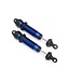 Traxxas Shocks GTR 134mm aluminum (blue-anodized) (assembled w/o springs) (front threaded) TRX8450X