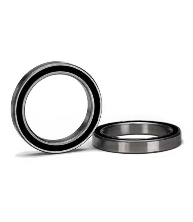 Ball bearing black rubber sealed (20x27x4mm) (2) TRX5182A