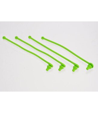 Traxxas Body clip retainer green (4) TRX5753