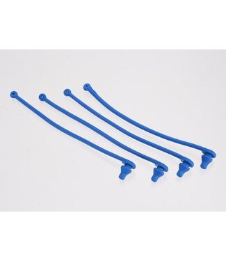 Traxxas Body clip retainer blue (4) TRX5751