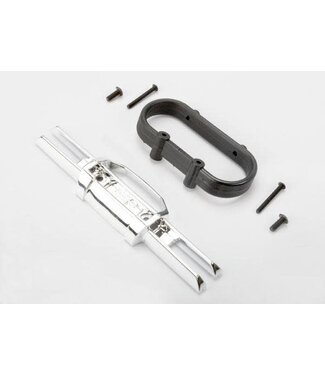 Traxxas Bumper rear (chrome) with bumper mount rear TRX5336A