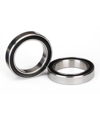 Traxxas Ball bearings black rubber sealed (15x21x4mm) (2) TRX5102A