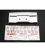 Traxxas Wing for E-Revo (white) with decal sheet TRX5412